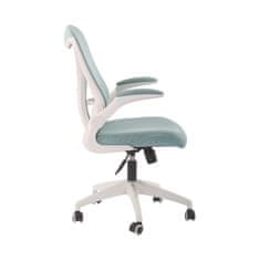 Dalenor Kancelářská židle Jolly White, světle zelená