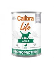 Calibra Calibra konzerva pro psy Adult Life Duck &amp; Rice 6 x 400g krmivo pro psy