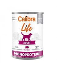 Calibra Calibra konzerva dog Adult Life Wild boar & Cranberries 6 x 400g