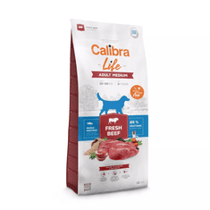 Calibra Calibra Dog Life Adult Medium Fresh Beef 12 kg krmivo pro psy