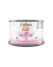 Calibra Calibra konzerva pro kočky Life Kitten kuře 6 x 200 g