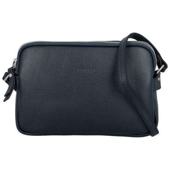 Katana Luxusní dámská kožená crossbody Katana Wenaro, tmavě modrá