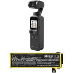 CameronSino Baterie pro DJI Osmo Pocket, Pocket 2, 800 mAh, Li-Pol