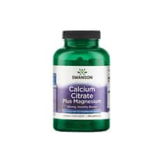 Swanson Doplňky stravy Swanson Calcium Citrate Plus Magnesium 2:1 (150 kapslí) 6903