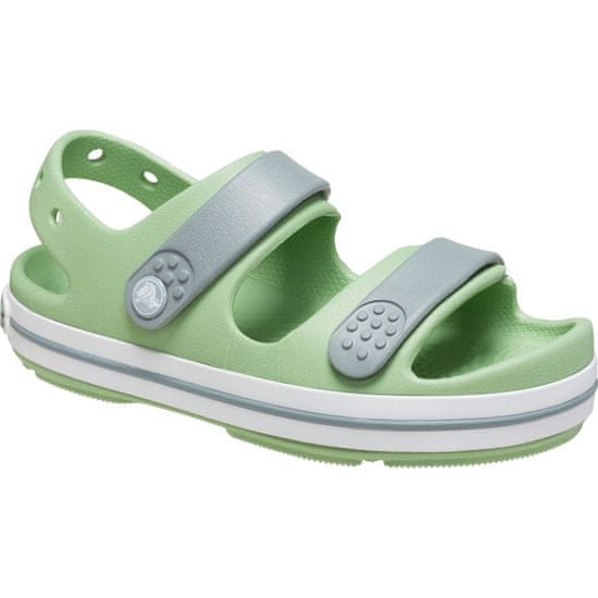 Crocs Sandály bledě zelené Crocband Cruiser