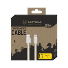 Tactical Smooth Thread kabel USB-A/Lightning - 1m - Bílá KP31182