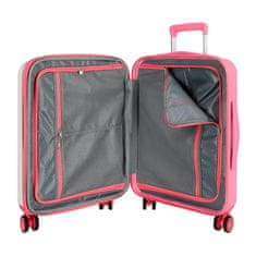Joummabags Luxusní dětský ABS cestovní kufr MINNIE MOUSE With Love, 55x40x20cm, 38L, 3668763