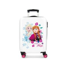 Joummabags Luxusní dětský ABS cestovní kufr DISNEY FROZEN Sparkle, 55x38x20cm, 34L, 2421461