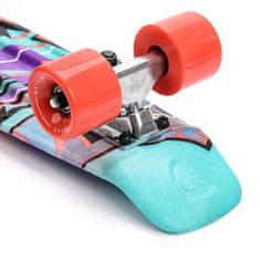 Meteor Flip Multi plastový skateboard grafitti varianta 40579