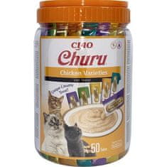 Inaba Churu cat snack kuře multipack 50x 14g