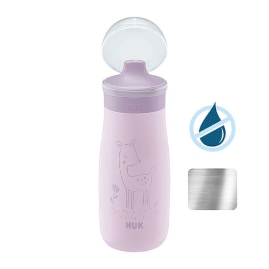 Nuk Dětská láhev Mini-Me Sip nerez 300 ml purple