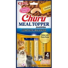 Inaba Churu Cat meal topper kuře a sýr 4x 14g