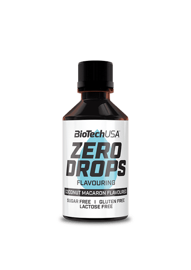 BioTech Zero Drops 50 ml coconut macaron