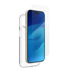 invisibleSHIELD Elite 360° sklo + kryt iPhone 15 - průhledný