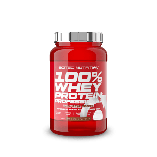 Scitec Nutrition 100% WP Professional 920 g ice coffee with real coffee