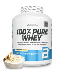 BioTech 100% Pure Whey 2270 g milk rice