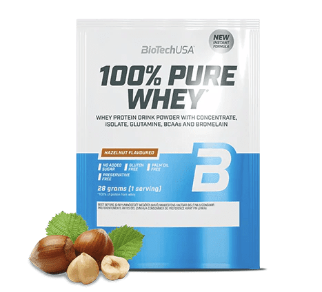 BioTech 100% Pure Whey 28 g hazelnut