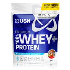 USN 100% Premium Whey Protein 2000 g strawberry