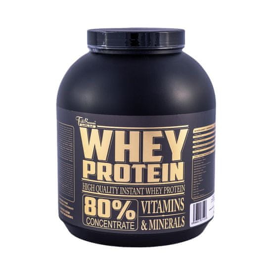 FitBoom Whey Protein 80 % 2250 g borůvka