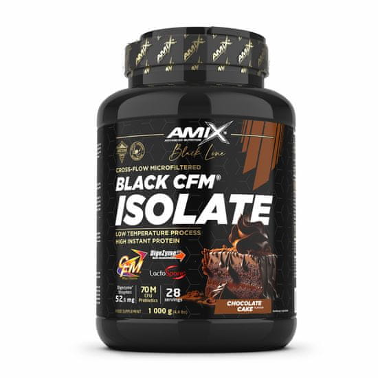 AMIX Black Line Black CFM Isolate 1000 g chocolate cake