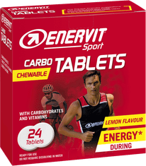 Enervit Carbo Tablets 24 tbl citron