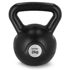 Spokey KETLA Kettlebell plastová činka 2 kg