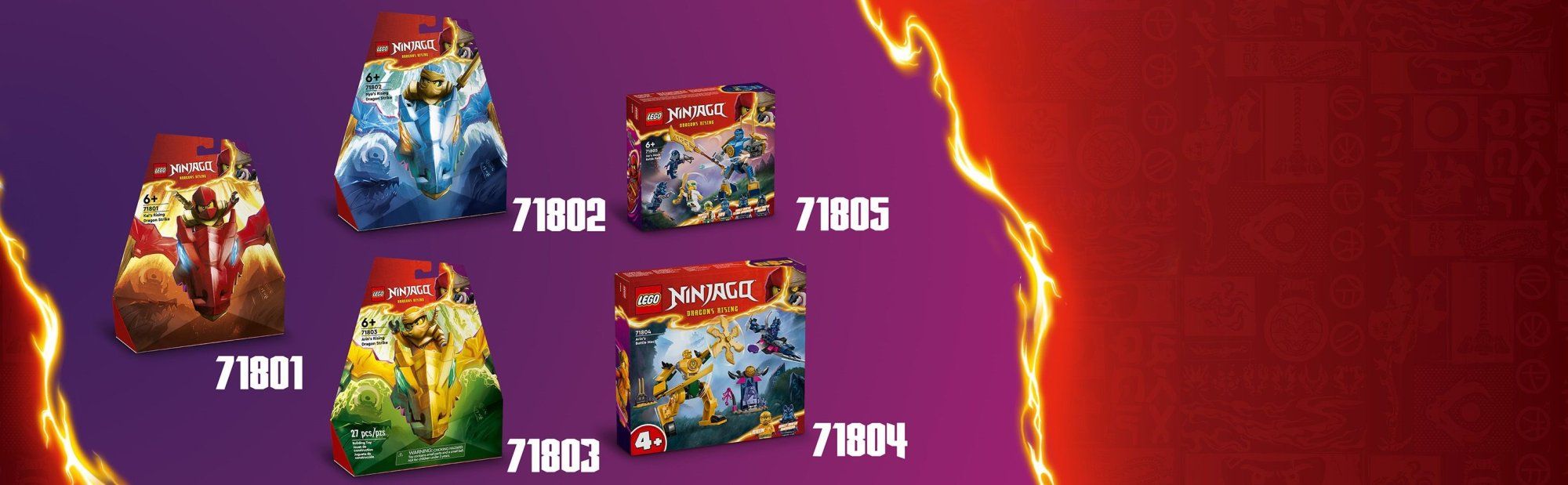 LEGO Ninjago 71804 Arinův bojový robot