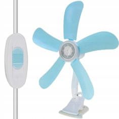 Ruhhy 23564 Lopatkový ventilátor s klipem, 8 W, 40 cm