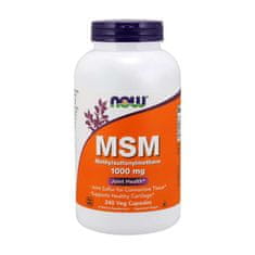 NOW Foods Doplňky stravy NOW Foods Siarka Msm methylsulfonylmethan 1000 mg (240 kapslí) 4765