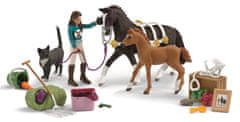 Schleich 99092 Adventní kalendář HORSE CLUB - rozbaleno