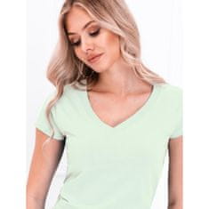 Edoti Dámské hladké tričko SLR002 limetkově zelená MDN125302 L