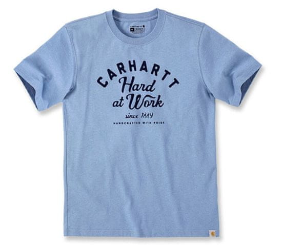 Carhartt HARD AT WORK T-SHIRT SKYSTONE HEATHER