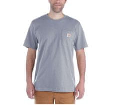 Carhartt WORKWEAR POCKET T-SHIRT S/S HEATHER GREY vel. XL