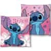 SETINO Oboustranný polštář Lilo & Stitch - růžový