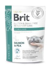 Brit Brit Veterinary Diets GF cat Sterilised 400 g krmiva pro kočky