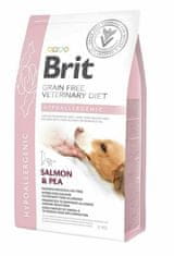 Brit Brit Veterinary Diets GF dog Hypoallergenic 2 kg