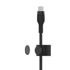 Belkin Kabel USB-C na USB-C BoostCharge Pro Flex, USB-C PD, Černá, 2m