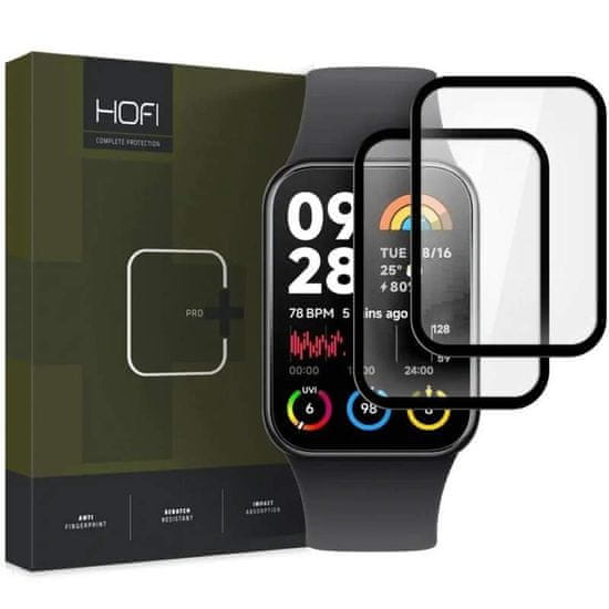 Hofi Tvrzené hybridní sklo Xiaomi SMART BAND 8 Pro HOFI Hybrid Pro+ (2 kusy) černé