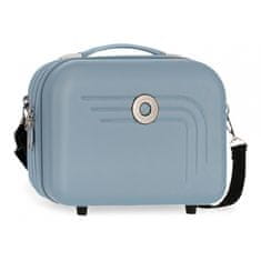 Joummabags Movem Riga Light Blue, ABS Cestovní kosmetický kufřík, 21x29x15cm, 9L, 5993963