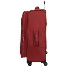 Joummabags Textilní cestovní kufr ROLL ROAD ROYCE Red/Červený, 76x48x29cm, 93L, 5019324 (large)