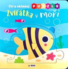 Čti a Skládej Puzzle Zvířátka v moři