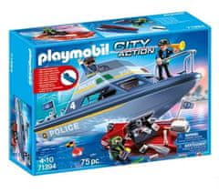 Playmobil Playmobil 71394 Policejní člun