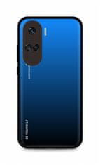 TopQ Kryt LUXURY Honor 90 Lite 5G pevný duhový modrý 120726