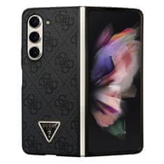 Guess Obal / kryt na Samsung Galaxy Z-Fold 5 černý - Guess PU Leather Triangle