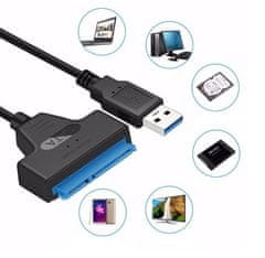 sapro Adaptér USB na SATA 3.0, Izoxis 8802, 0,3m