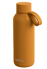 QUOKKA , Nerezová termoláhev s poutkem, Solid 510 ml | mustard