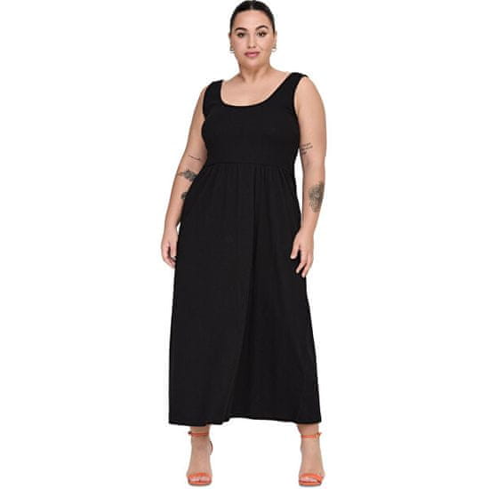 Only Carmakoma Dámské šaty CARJEANNIE Regular Fit 15291192 Black