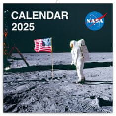 NASA NOTIQUE Poznámkový kalendář 2025, 30 x 30 cm