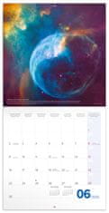 NASA NOTIQUE Poznámkový kalendář 2025, 30 x 30 cm