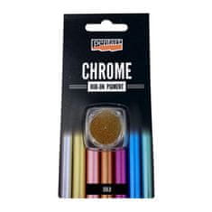 Pentart Pigmentový prášek chrome efekt 0,5g - zlatá,